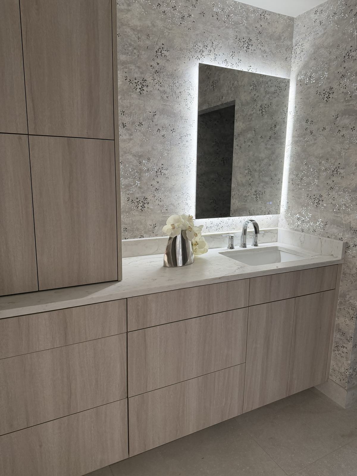 A bathroom remodel, after
